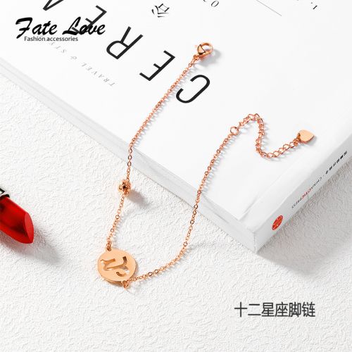 Chaine de cheville Femme FATE LOVE - Ref 3104367