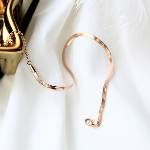 Chaine de cheville Femme en Acier au titane - Ref 3104413
