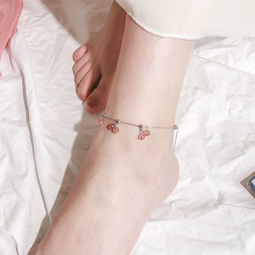 Chaine de cheville Femme Argentée - Ref 3104464