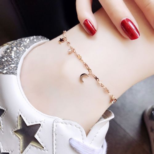 Chaine de cheville Femme en Acier au titane - Ref 3104522