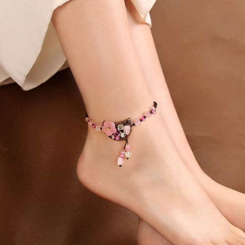 Chaine de cheville Femme en Coton et lin - Ref 3104529