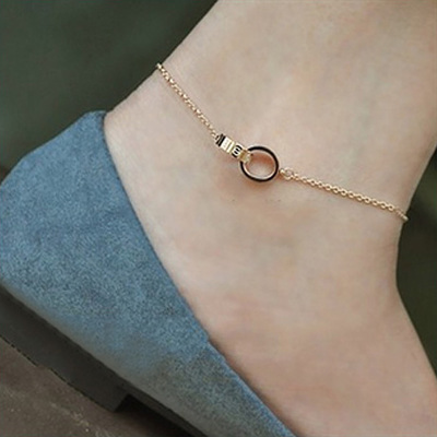 Chaine de cheville Femme en Acier au titane - Ref 3104544