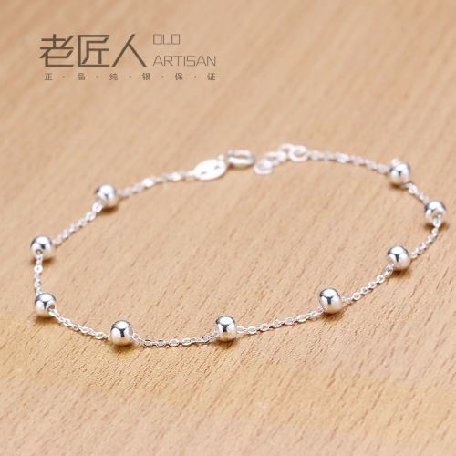 Chaine de cheville Femme Argentée - Ref 3104598