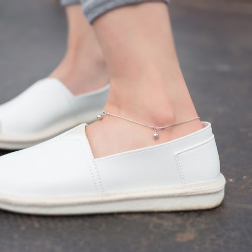 Chaine de cheville Femme Argentée - Ref 3104609