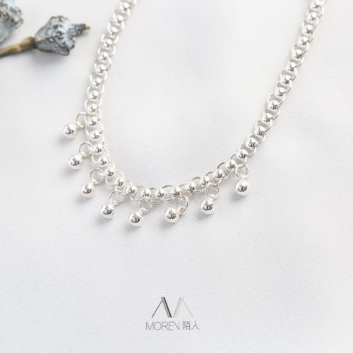 Chaine de cheville Femme Argentée - Ref 3104655