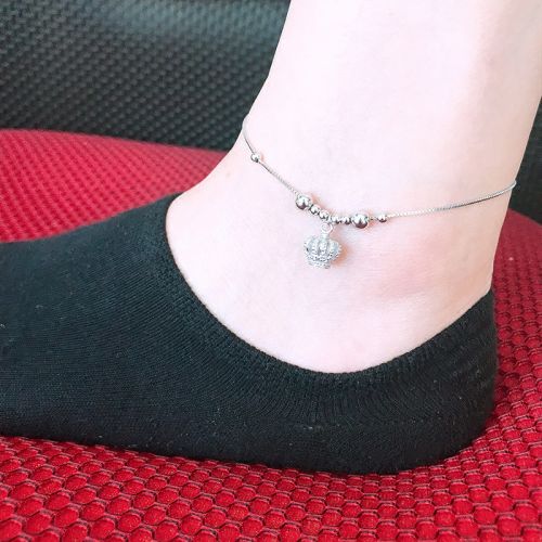 Chaine de cheville Femme Argentée - Ref 3104664
