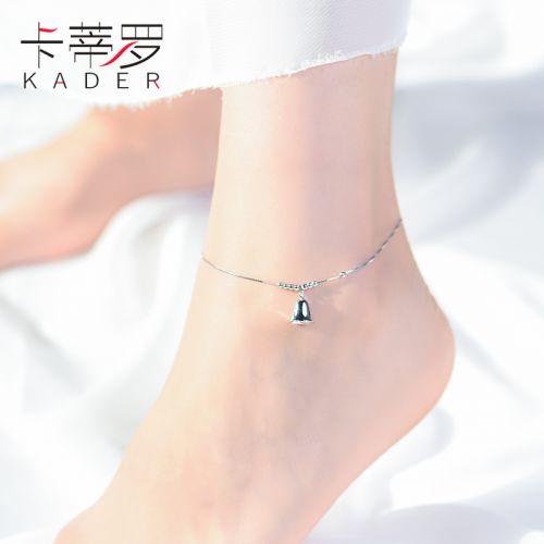 Chaine de cheville Femme ZHOU DAFUXIANG en Zircon naturel - Ref 3104684
