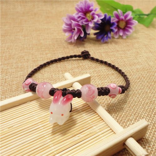 Chaine de cheville Femme en Verre - Ref 3104686