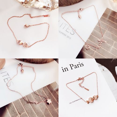 Chaine de cheville Femme en Acier au titane - Ref 3104798