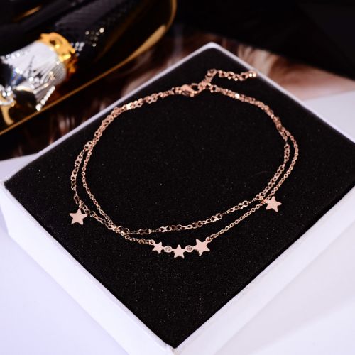 Chaine de cheville Femme en Acier au titane - Ref 3104808