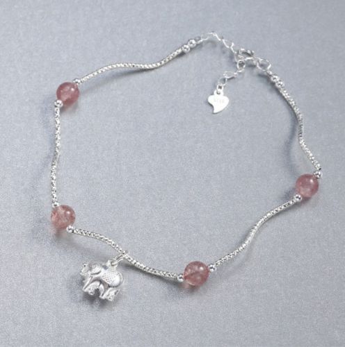 Chaine de cheville Femme Argentée - Ref 3104832