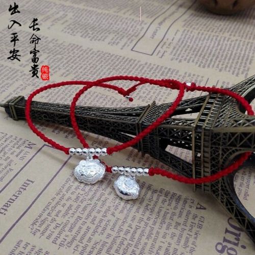 Chaine de cheville Femme JINGYIGE Bijoux Argentée - Ref 3104853