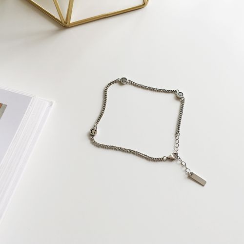 Chaine de cheville Femme Argentée - Ref 3104909
