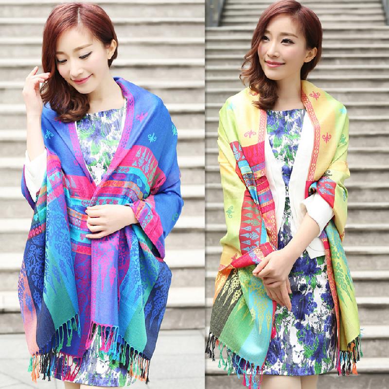 Châle pour femme YI DONGBA en Coton - Ref 3339946