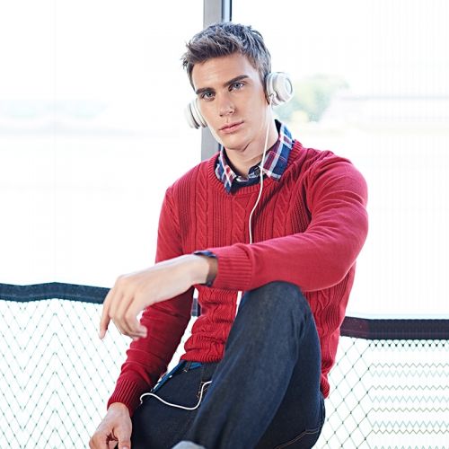 Chandail sport pour homme ERKE en Coton et laine melanges - Ref 3257588