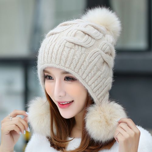 Chapeau pour femme en Melange de poils lapin - Ref 3233119