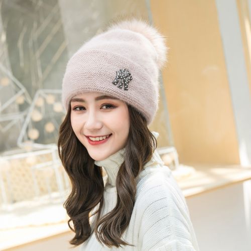 Chapeau pour femme en Melange de poils lapin - Ref 3233147