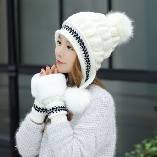 Chapeau pour femme en Melange de poils lapin - Ref 3233417