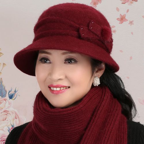 Chapeau pour femme en Melange de poils lapin - Ref 3233595