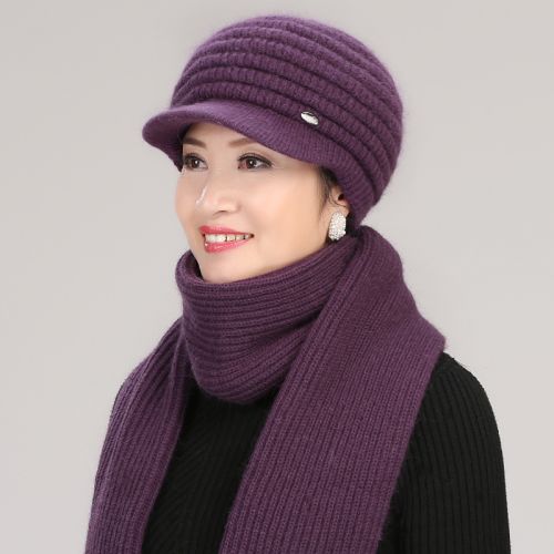 Chapeau pour femme en Melange de poils lapin - Ref 3233655