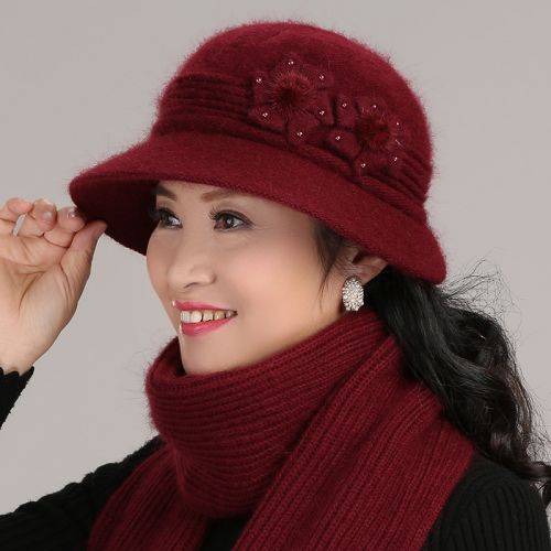 Chapeau pour femme en Melange de poils lapin - Ref 3233679