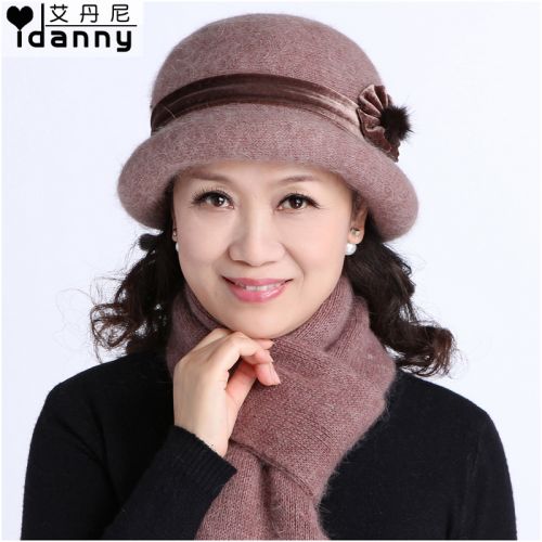 Chapeau pour femme IDANNY en Melange de poils lapin - Ref 3233762