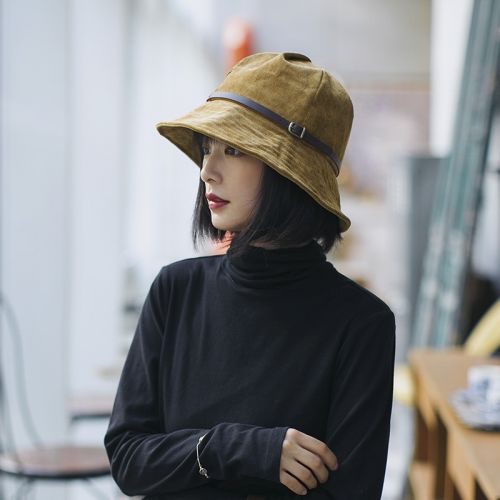 Chapeau pour femme MAURO POLI MARTELL en Velours cotele - Ref 3234149