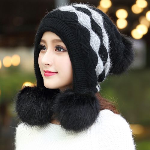 Chapeau pour femme en Melange de poils lapin - Ref 3234167