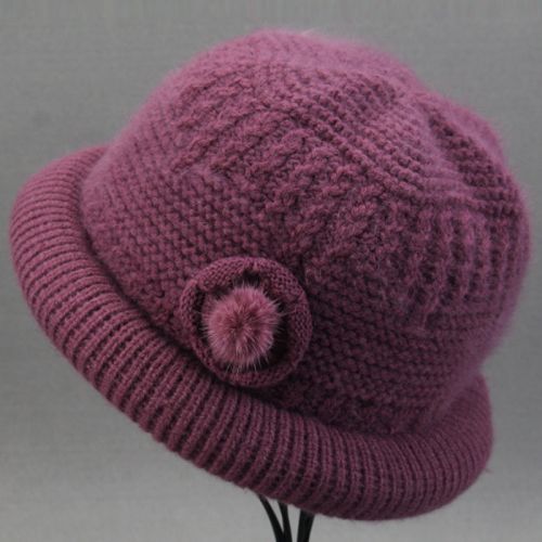 Chapeau pour femme en Melange de poils lapin - Ref 3234277