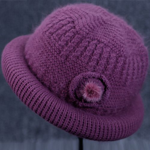 Chapeau pour femme en Melange de poils lapin - Ref 3234346