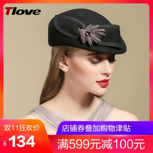 Chapeau pour femme TLOVE en Poilue - Ref 3234577