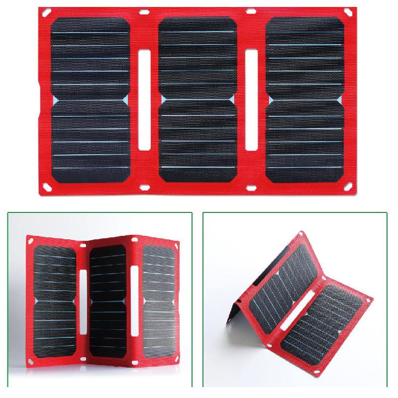 Chargeur solaire - 5 V batterie 10000 mAh Ref 3395246