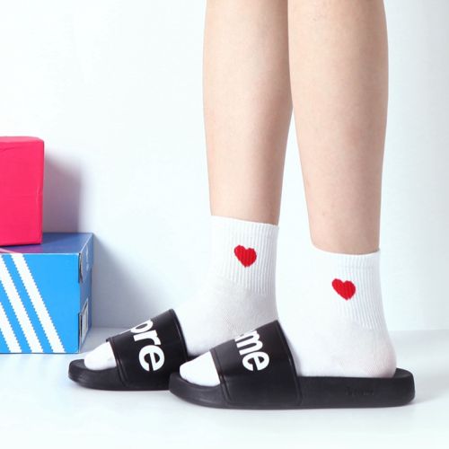  Chaussettes - collants ulzzang amour chaussettes Ref 761101