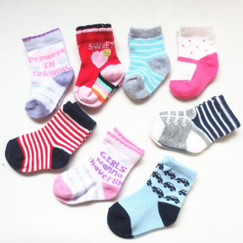 Chaussettes pour bébé en coton - Ref 2110678
