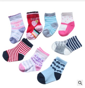 Chaussettes pour bébé en coton - Ref 2110820