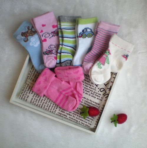 Chaussettes pour bébé en coton - Ref 2111409