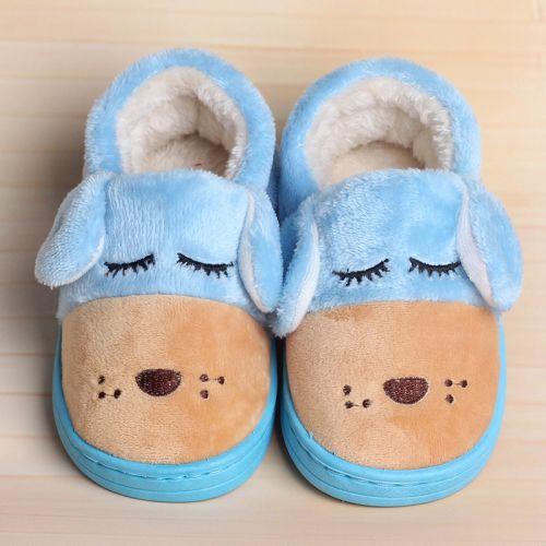 Chaussons enfants en pour hiver - semelle caoutchouc Ref 1003962
