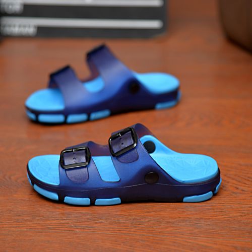 Chaussons enfants en Cuir spatial pour été - semelle EVA Ref 1004412