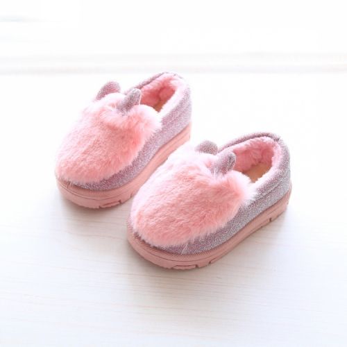 Chaussons enfants en pour hiver - semelle EVA Ref 1004766