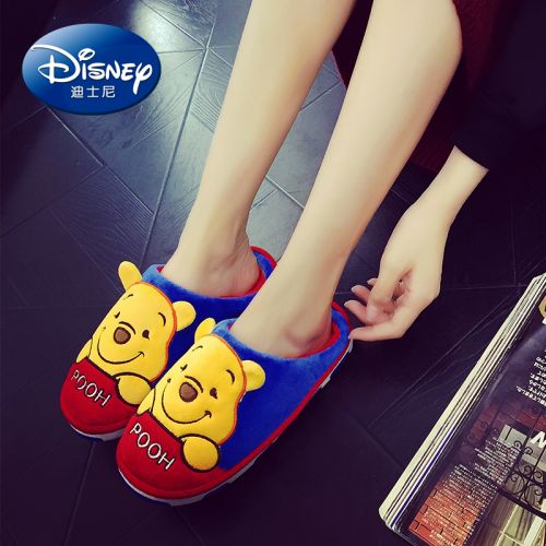 Chaussons enfants en DISNEY pour hiver - semelle caoutchouc Ref 1004816