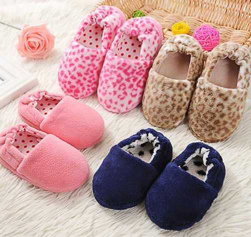 Chaussons enfants en pour hiver - semelle plastique Ref 1005209