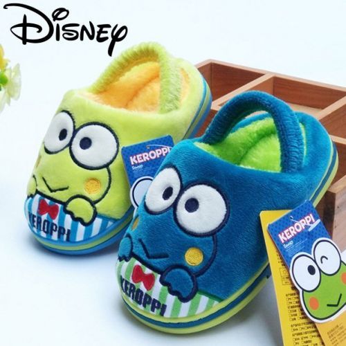 Chaussons enfants en pour hiver - semelle caoutchouc Ref 1005543