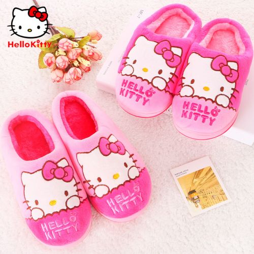 Chaussons enfants en HELLO KITTY pour hiver - semelle fond composite Ref 1005834