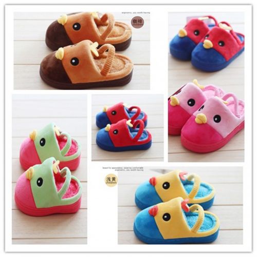 Chaussons enfants en pour hiver - semelle caoutchouc Ref 1006230