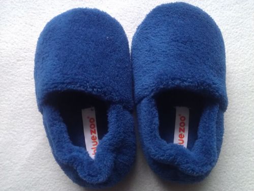 Chaussons enfants en BLUEZOO - semelle caoutchouc Ref 1007693