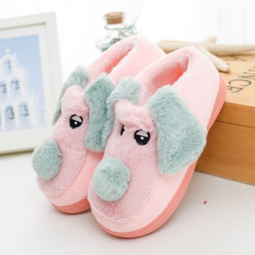 Chaussons enfants en pour hiver - semelle plastique Ref 1007746