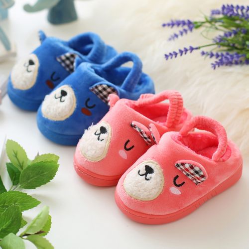 Chaussons enfants en pour hiver - semelle plastique Ref 1008438