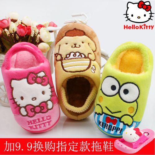 Chaussons enfants en HELLO KITTY pour hiver - semelle Ref 1008458