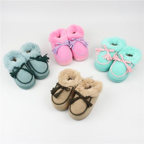 Chaussons enfants en pour hiver - semelle caoutchouc Wear Ref 1008578
