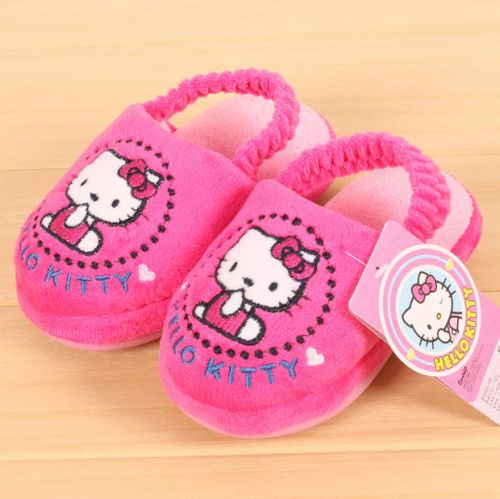 Chaussons enfants en HELLO KITTY pour printemps - semelle plastique Ref 1008602